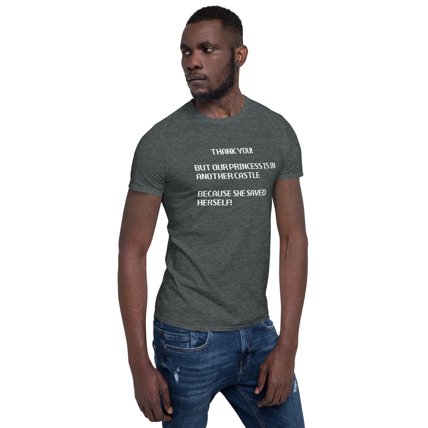 Short-Sleeve Unisex Sorry Mario T-Shirt